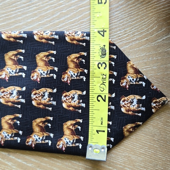 ESOP Bulldog silk necktie - Picture 7 of 7